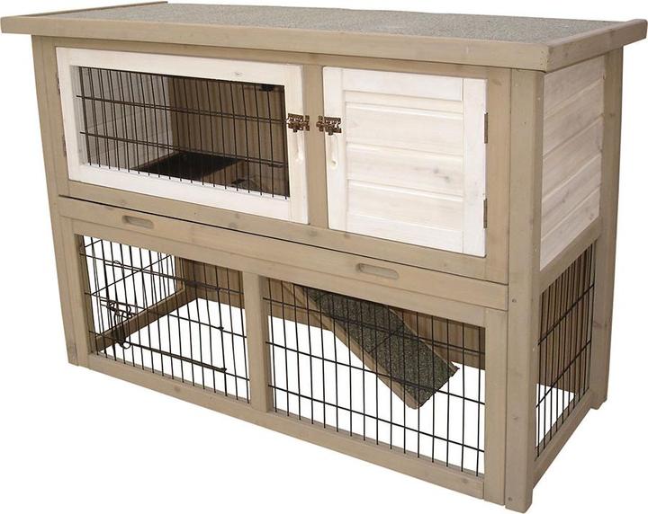 Actual product image EBI Duvo+ Woodland chicken/rabbit hutch Combi