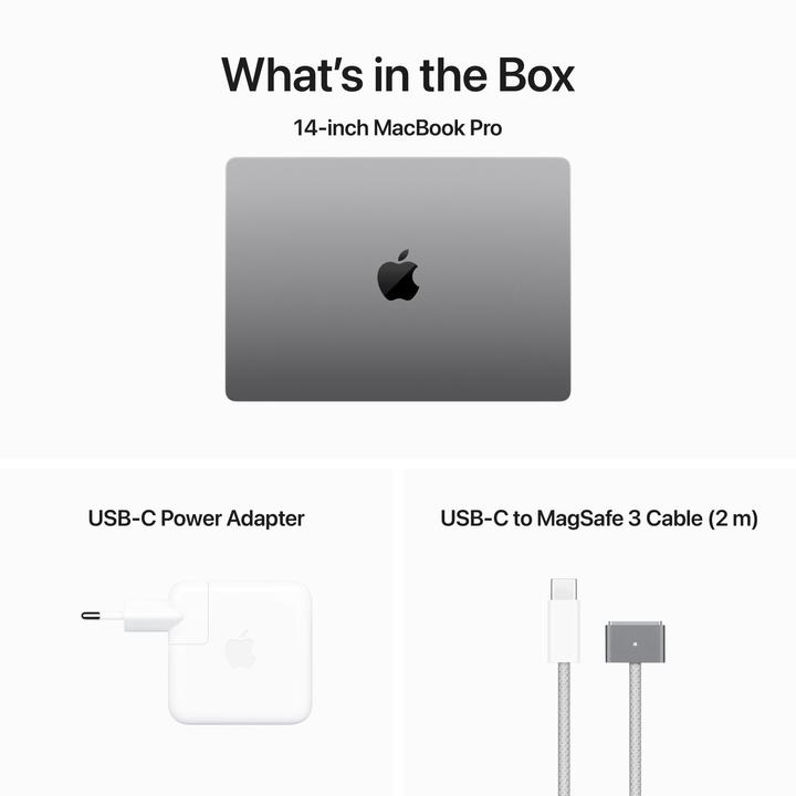 Image du produit Apple MacBook Pro - Late 2023 (14", M3, 16 Go, 1000 Go, CH)