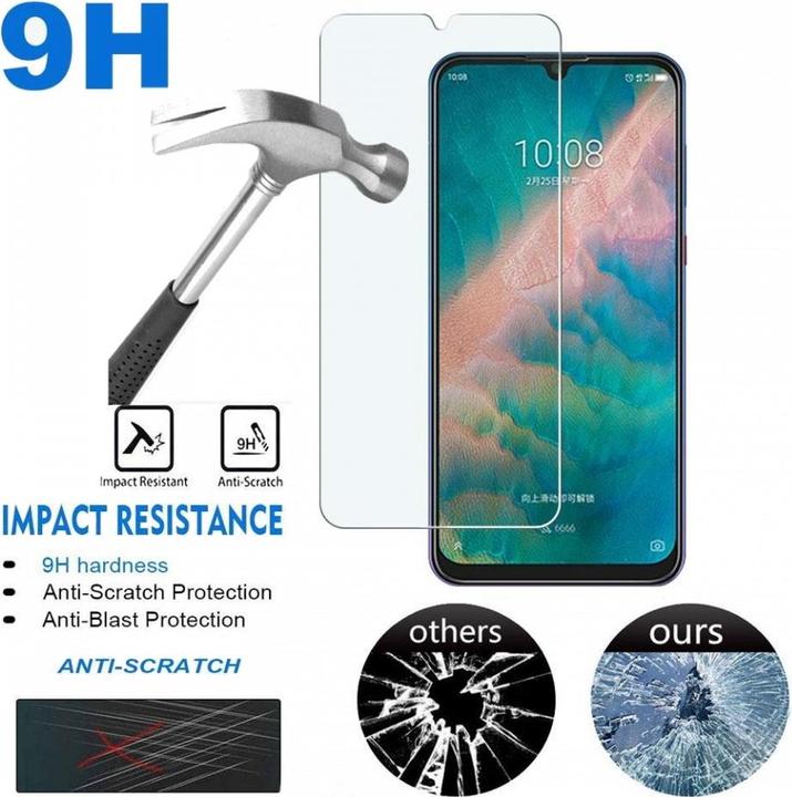 Immagine prodotto Screenguard ZTE Blade 10 Pellicola protettiva in vetro Custodia dal design amichevole (1 Pezzo/i, ZTE Blade 10)