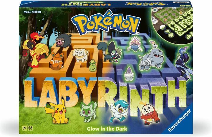 Actual product image Ravensburger Pokémon Labyrinth Glow in the Dark (Multilingual)