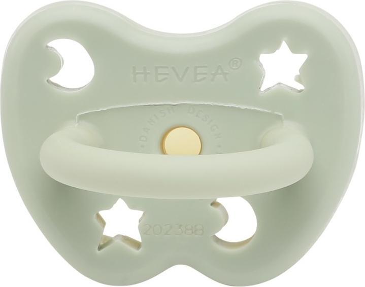 Immagine prodotto Hevea Ciuccio in gomma naturale - stella e luna, rotondo (da 3 mesi), Nordic