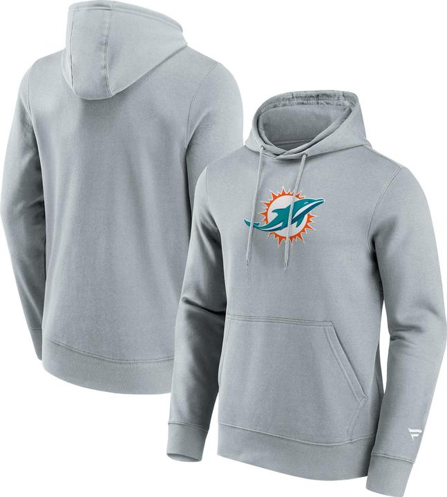 Produktbild Fanatics NFL Miami Dolphins Fleece Pull Over Fleece Kapuzenpullover Herren (S)