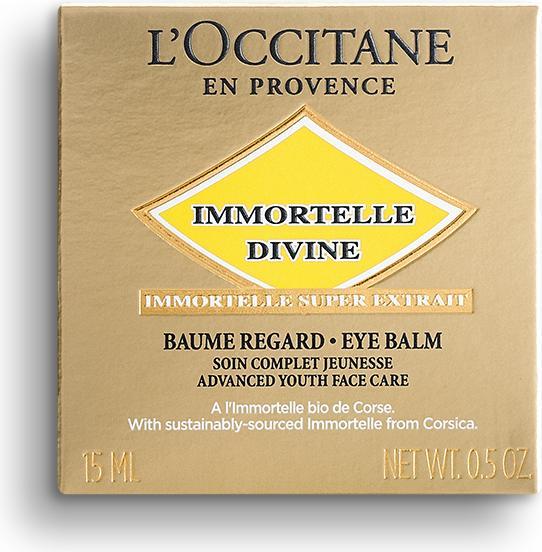 Image du produit L'Occitane Baume pour les yeux Immortelle Divine (Fluide, 15 ml, Journée)