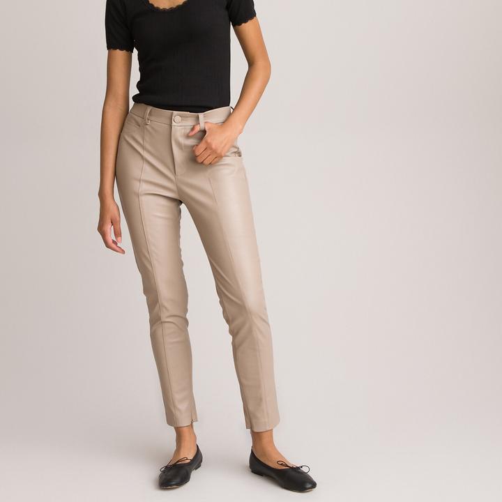 Produktbild La Redoute Collections Lederballerinas mit Schleife (42)