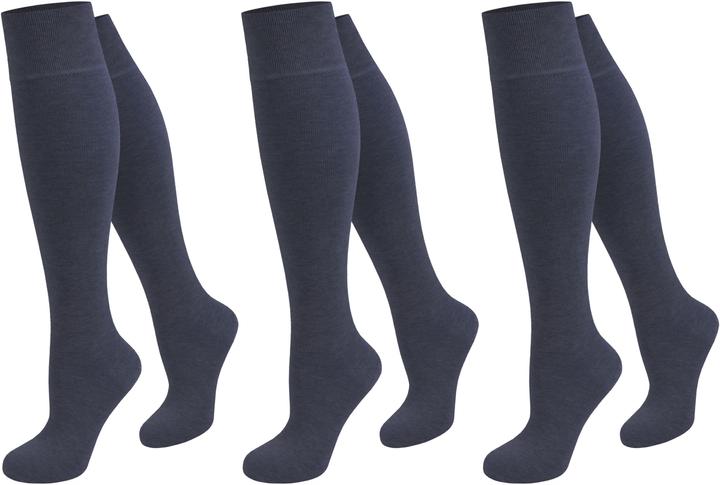 Image du produit Normani 3 paires de mi-bas business en coton (Lot de 3, 39 - 42)