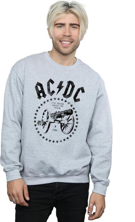 Produktbild AC/DC We Salute You Kanone Baumwolle Sweatshirt (XL)
