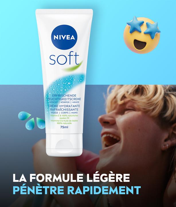 Produktbild NIVEA Soft Tube DUO (Körpercreme, 150 ml)