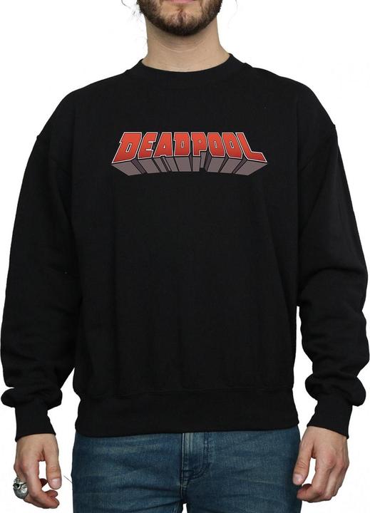 Image du produit - Sweat DEADPOOL TEXT LOGO - Homme (S)