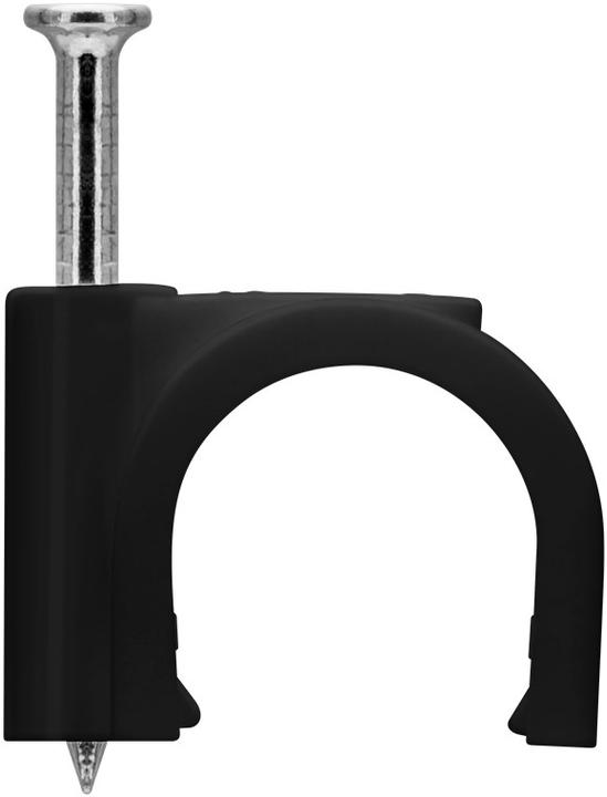 Produktbild Goobay Kabelschelle 12 mm, schwarz