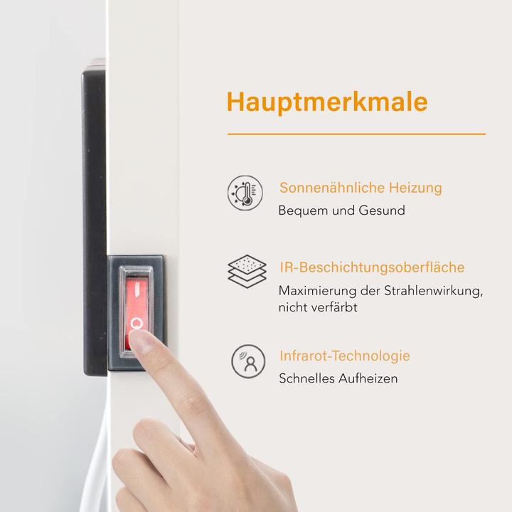 Produktbild Byecold Infrarotheizung 300W+Standfüsse (300 W)