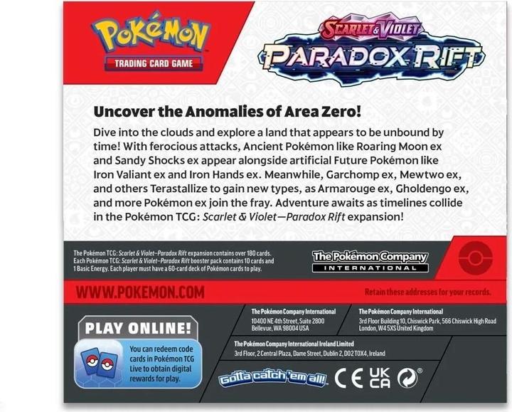 Immagine prodotto Pokémon Paradox Rift Booster Box (Inglese, Display del booster)
