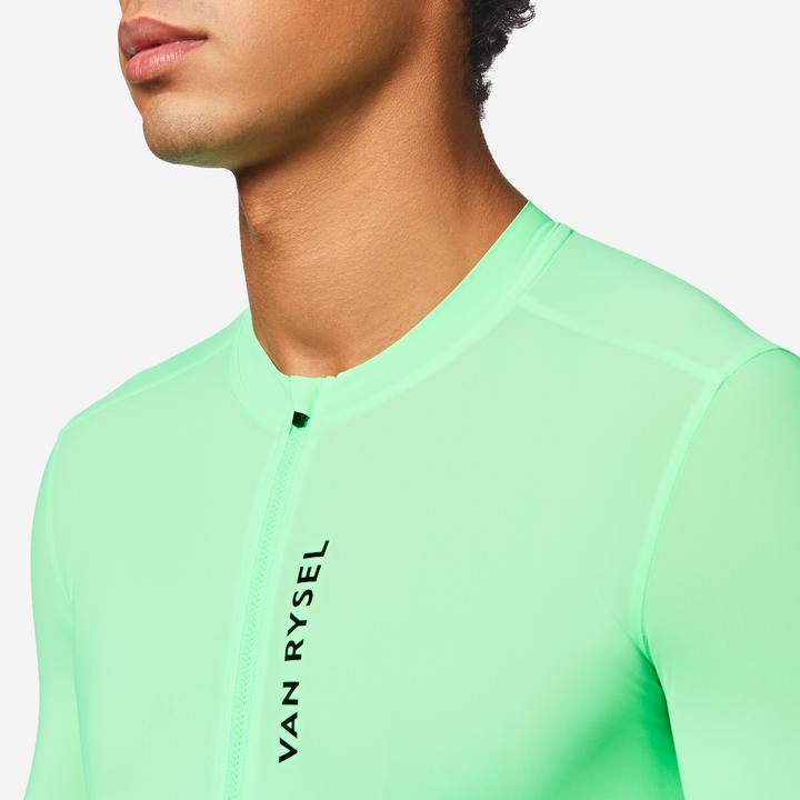 Image du produit Van rysel Maillot vélo route manches longues été unisex uvp RCR 2 vert (S)