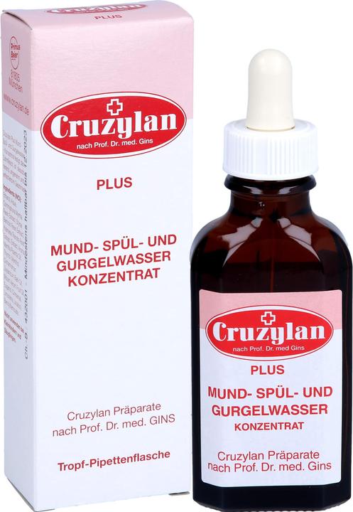 Image du produit Cruzylan Plus Solution pour bains de bouche et gargarismes Pip Fl, 50 ml (1 x, 50 ml)