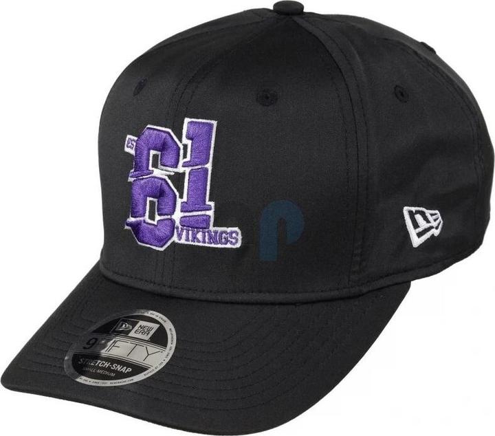 New Era NFL - Minnesota Vikings - Established Number 9Fifty Stretch Snapback Cap schwarz ML (59)
