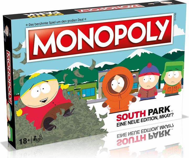 Actual product image Winning Moves Monopoly - Southpark - Board game - Age 18+ - German (English)
