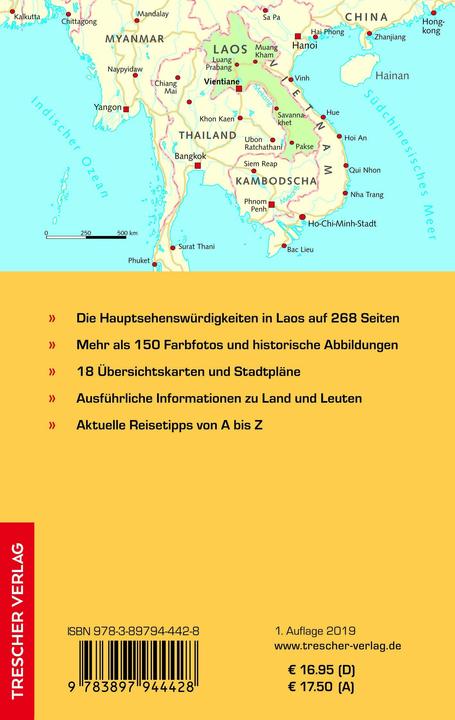 Produktbild Reiseführer Laos (Deutsch, Franz-Josef Krücker, 2018)