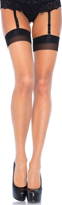 Image du produit Leg Avenue Bas avec couture bicolore (Taille unique)