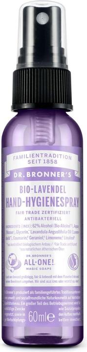 Produktbild Dr. Bronner's Organic Lavender Hand Sanitizer Spray (60 ml)