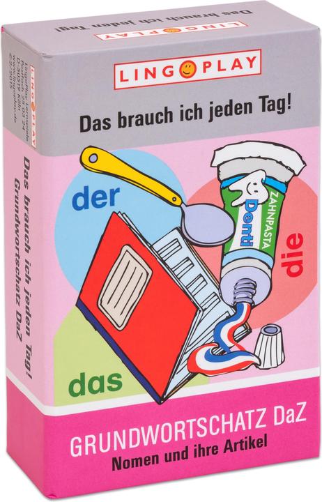 Actual product image DAZ - Basic vocabulary - 9 learning games in a package (German)