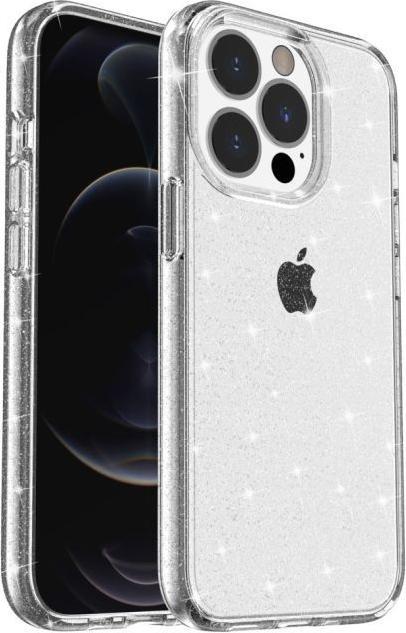 Actual product image MU Style Glittery Powder Soft TPU Series (Apple iPhone 15 Pro)