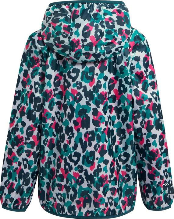 Actual product image Regatta Great Outdoors Childrens/Kids Printed Lever Waterproof Packaway Jacket (164)