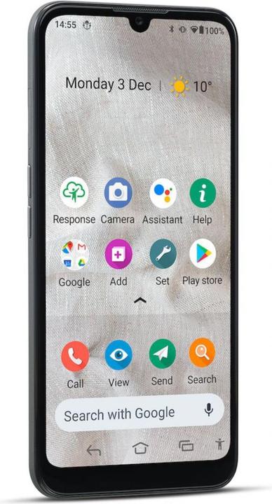 Produktbild Doro 8100 Plus ohne Netzteil (32 GB, Schwarz, 6.10", Single SIM, 17 Mpx, 4G)