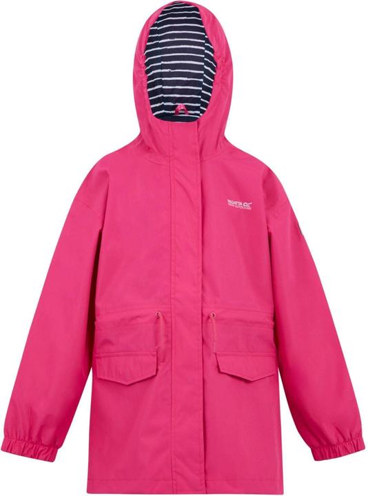 Actual product image Regatta Childrens/Kids Ballina Stripe Waterproof Jacket (170, 176)