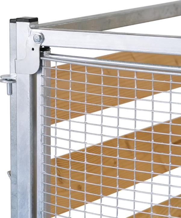 Image du produit Bellissa Composteur bois/métal avec tamis (1000 l)