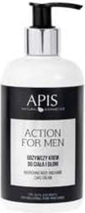 Produktbild Apis Natural Cosmetics Apis - Action For Men nourishing body and hand cream 300ml (300 ml)