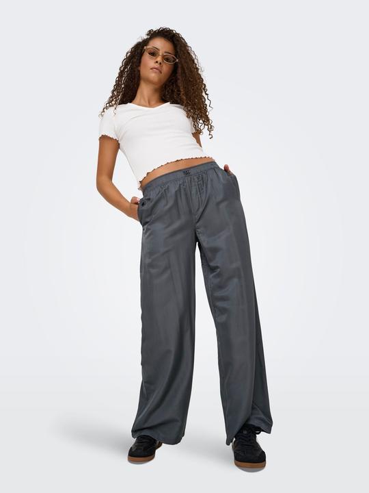 Actual product image Only Wide leg cut Mid waist trousers Trousers (L)