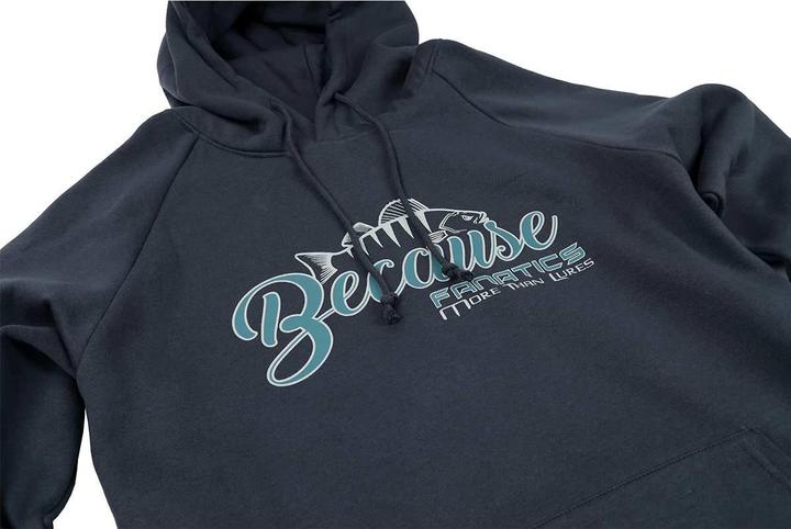 Produktbild Stucki Fishing Because Fanatics Hoodie Blau (M)
