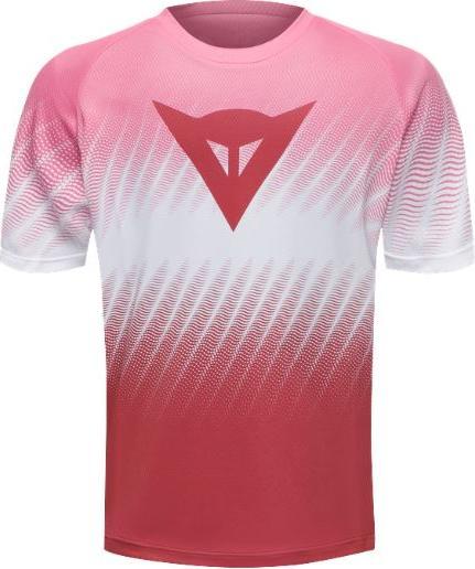 Actual product image Dainese Jersey Dnse 23 Scarabeo Ss Pink/Wht Jm (M)
