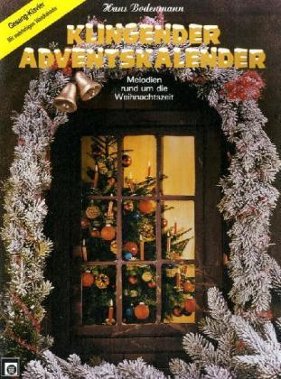 Actual product image Edition Melodie Sounding Advent Calendar, for piano and voice