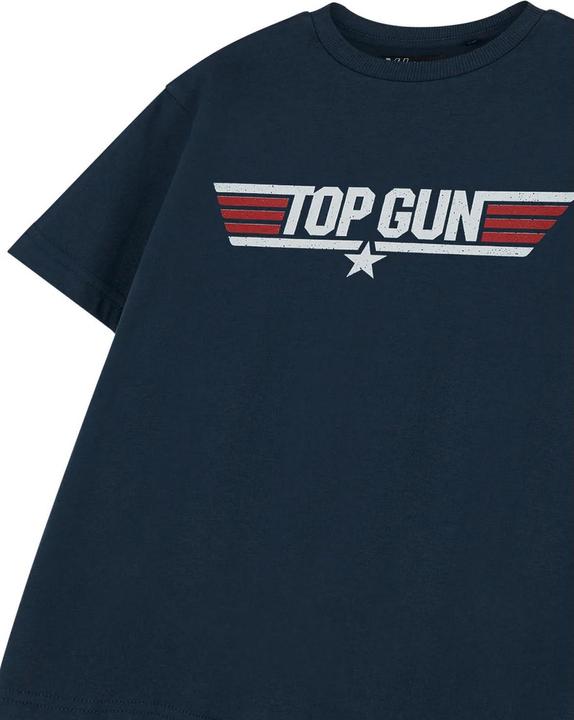 Actual product image Top Gun Boys Mini Me Short-Sleeved T-Shirt (140)