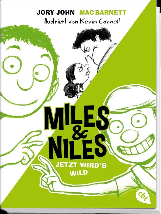 Image du produit Miles & Niles - Jetzt wird's wild (Allemand, Jory John, Mac Barnett, 2020)