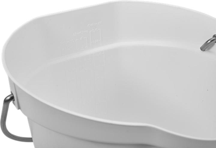 Actual product image Vikan 6l Hygiene Bucket, White (5 pcs.)