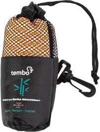 Image du produit Tembo Serviette de voyage en bambou avec fibres de charbon actif Orange S