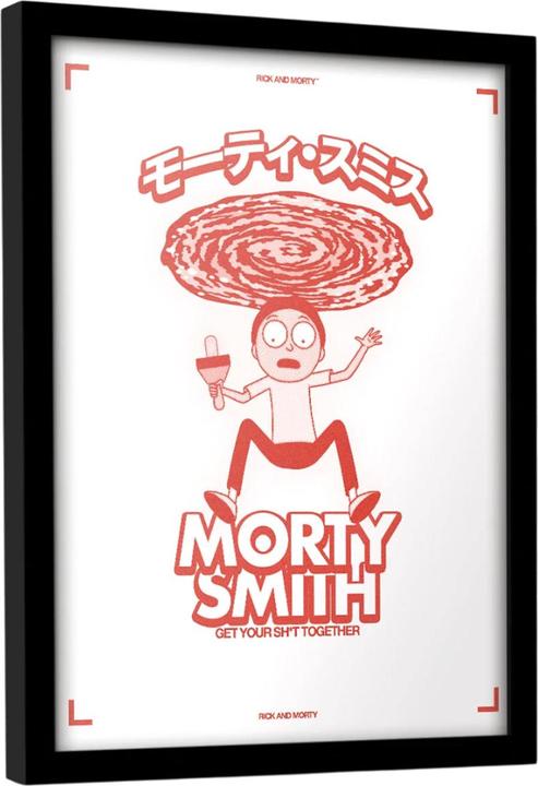 Image du produit Rick And Morty - Impression encadrée GET YOUR SH*T TOGETHER (40 x 30 cm)