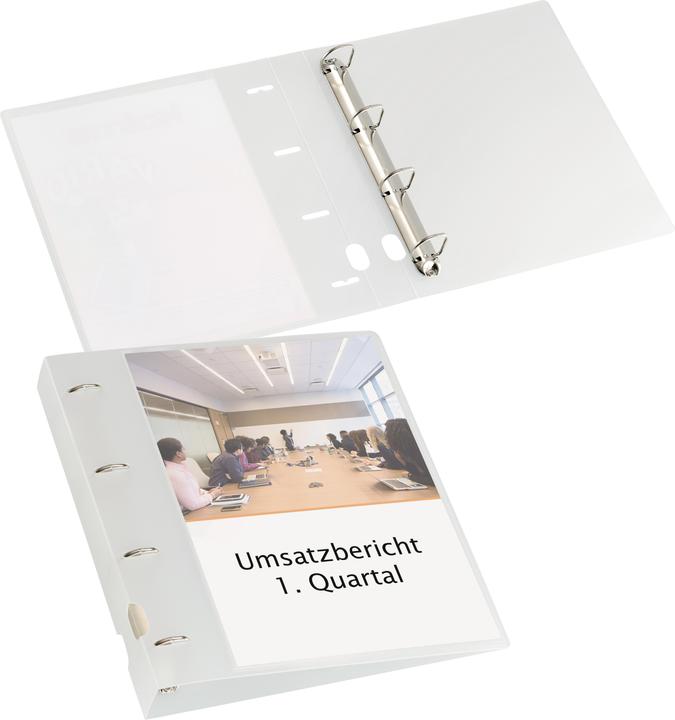 Produktbild Kolma Zeigebuch Vario A4 XL 4 Ringe Füllhöhe 2 cm farblos (A4, 29 mm, 1 Stück)