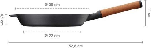 Image du produit Fiskars Norden poêle à frire, 28cm (28 cm, Poêle à frire, Fonte)
