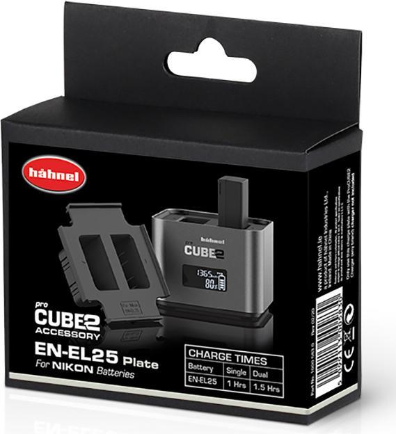Actual product image Hähnel ProCUBE 2 plate for Nikon EN-EL25 battery camera charger