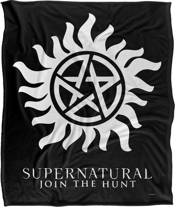 Immagine prodotto Supernatural Logo Coperta (152 x 127 cm)