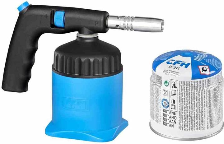 Image du produit CFH Lampe à souder Lötmeister LM 1000 avec 1 cartouche de gaz butane 52156