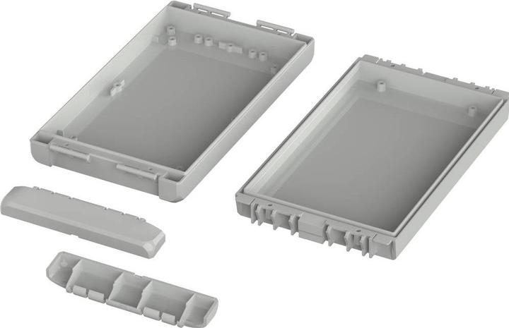 Actual product image Bopla Plastic housing 231 x 125 x 40 mm light grey ABS IP66/67 Bocube (B 221304 ABS 7035) (Housing)