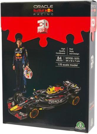 Productafbeelding GP Sport Puzzel 3D Formule 1 Red Bull Max Verstappen 34 cm