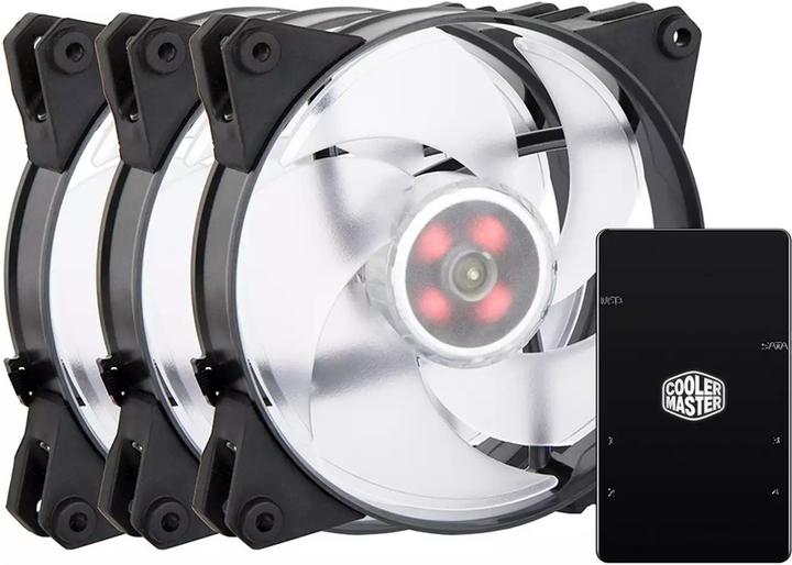Actual product image Cooler Master Case fan CM Masterfan Pro 140 AP RGB 3 (140 mm, 3 x)