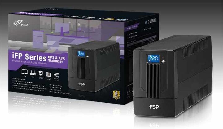 Actual product image Fortron UPS iFP800 Line-interactive 800VA (0.80 VA, 480 W, Line-interactive UPS)
