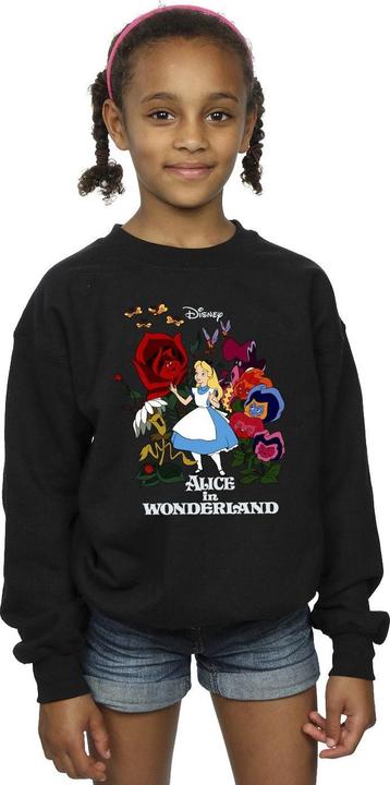 Produktbild Disney Alice In Wonderland Flowers Sweatshirt Mädchen (116)