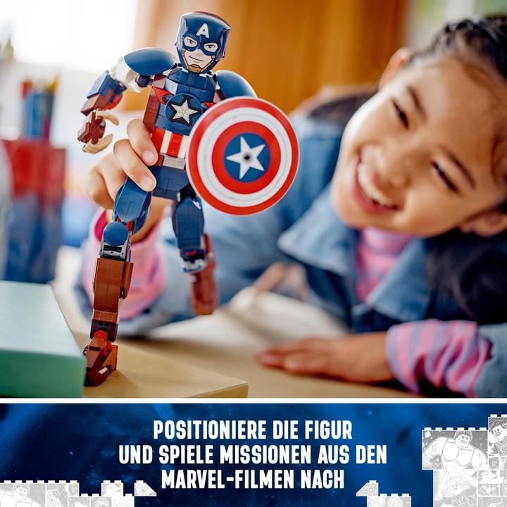 Image du produit LEGO Figurine de construction Captain America (76258, LEGO Marvel)
