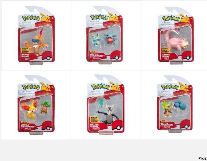 Actual product image Jazwares Pokémon Battle figures ass Wave